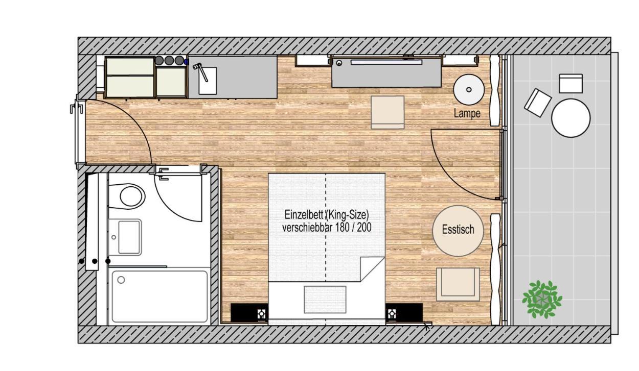 Boardinghouse Das Rundum Bad Reichenhall Phòng bức ảnh